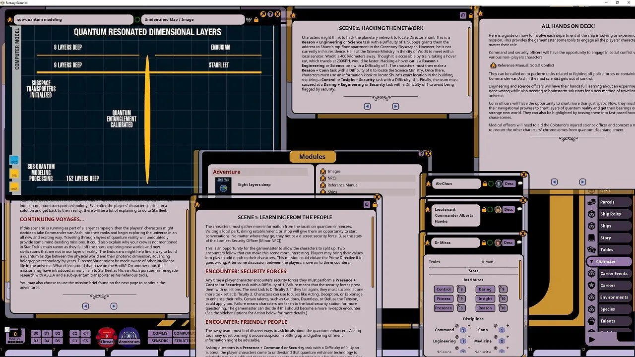 Fantasy Grounds - Star Trek Adventures: Eight Layers Deep Screenshot 4