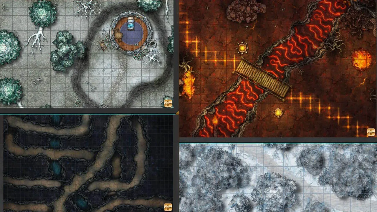 Fantasy Grounds - Map Collection - Fire & Ice Screenshot 1