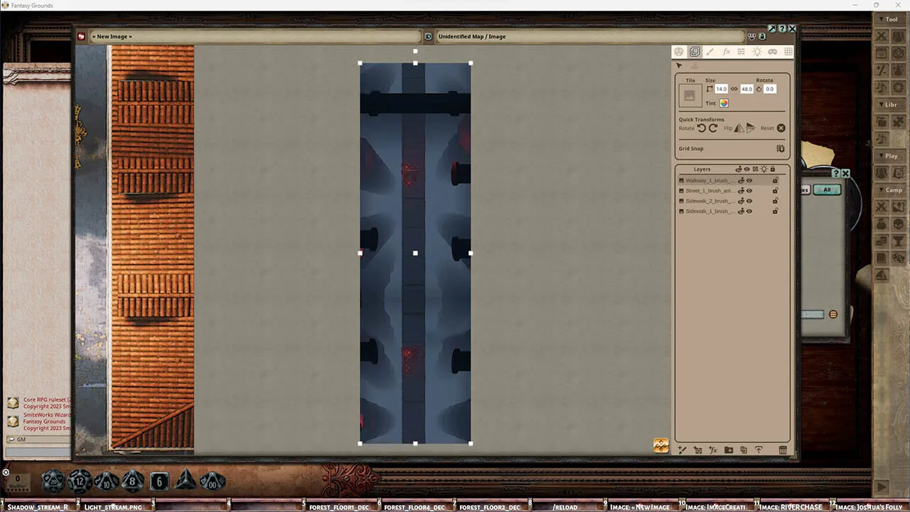Fantasy Grounds - FG Chases Map Pack Screenshot 1