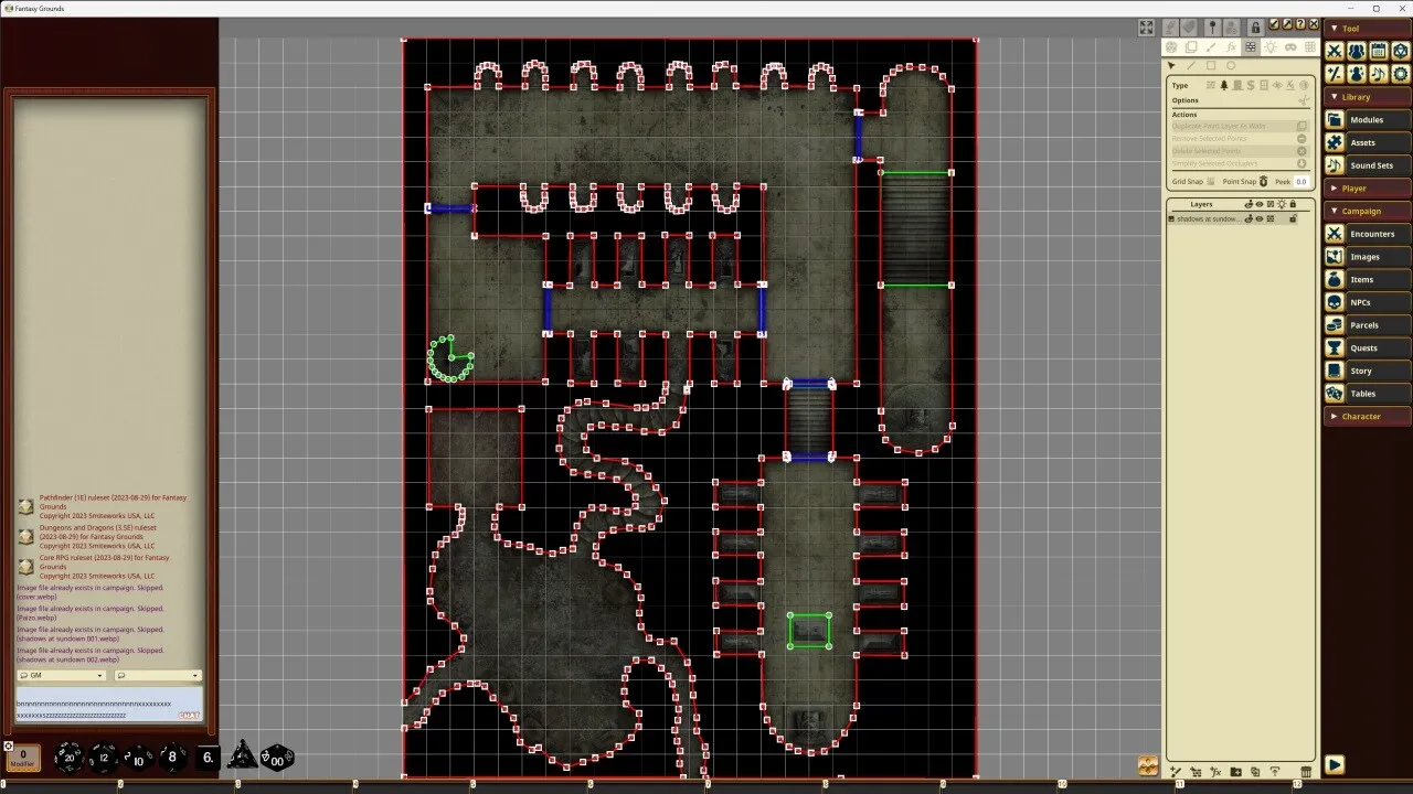 Fantasy Grounds - Pathfinder RPG - Pathfinder Flip-Mat - Shadows at Sundown Screenshot 2