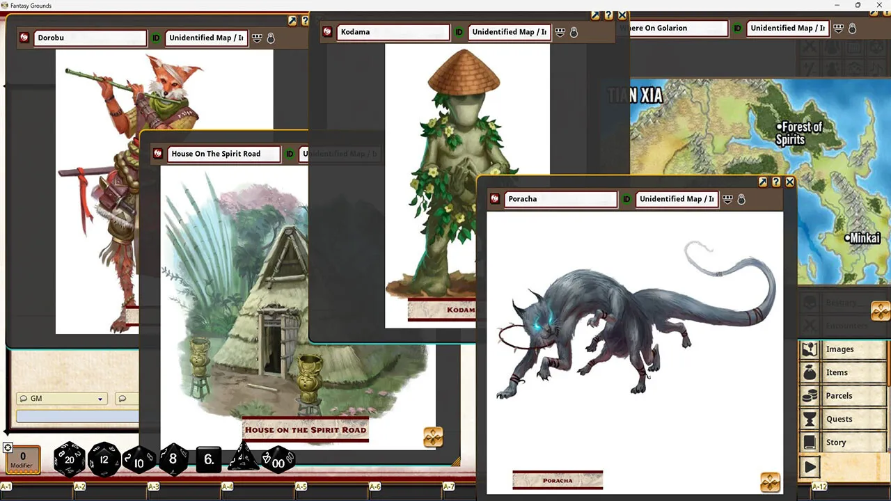 Fantasy Grounds - Pathfinder 2 RPG - Pathfinder Society Scenario #1-06: Lost on the Spirit Road Screenshot 0