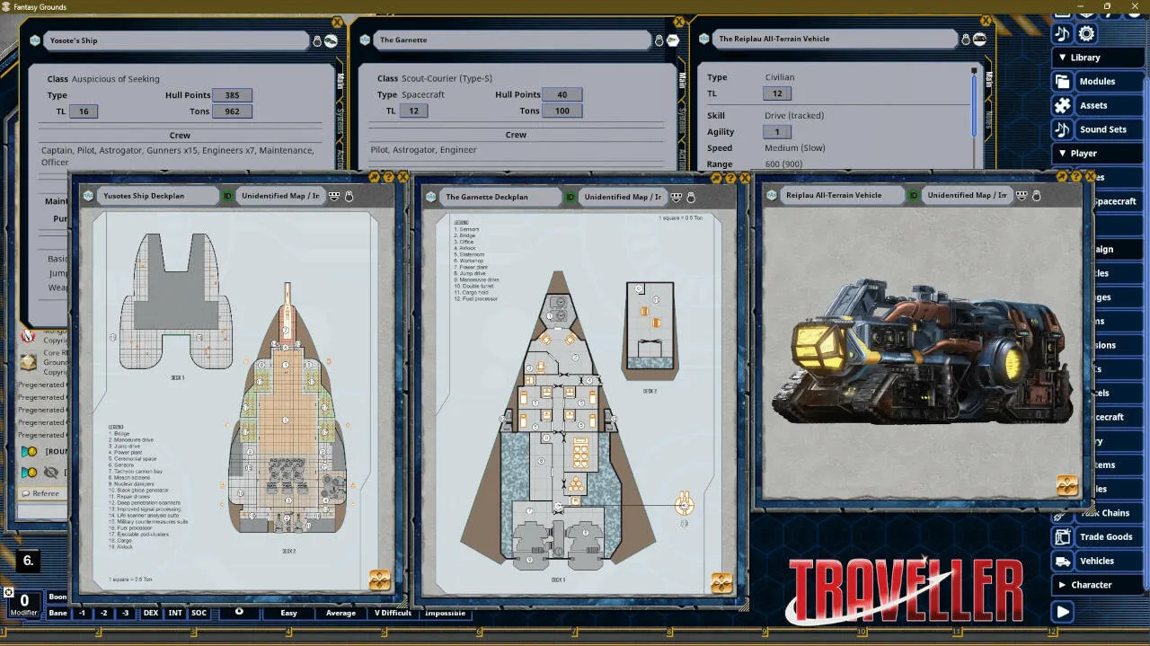 Fantasy Grounds - Mysteries of the Ancients Screenshot 1