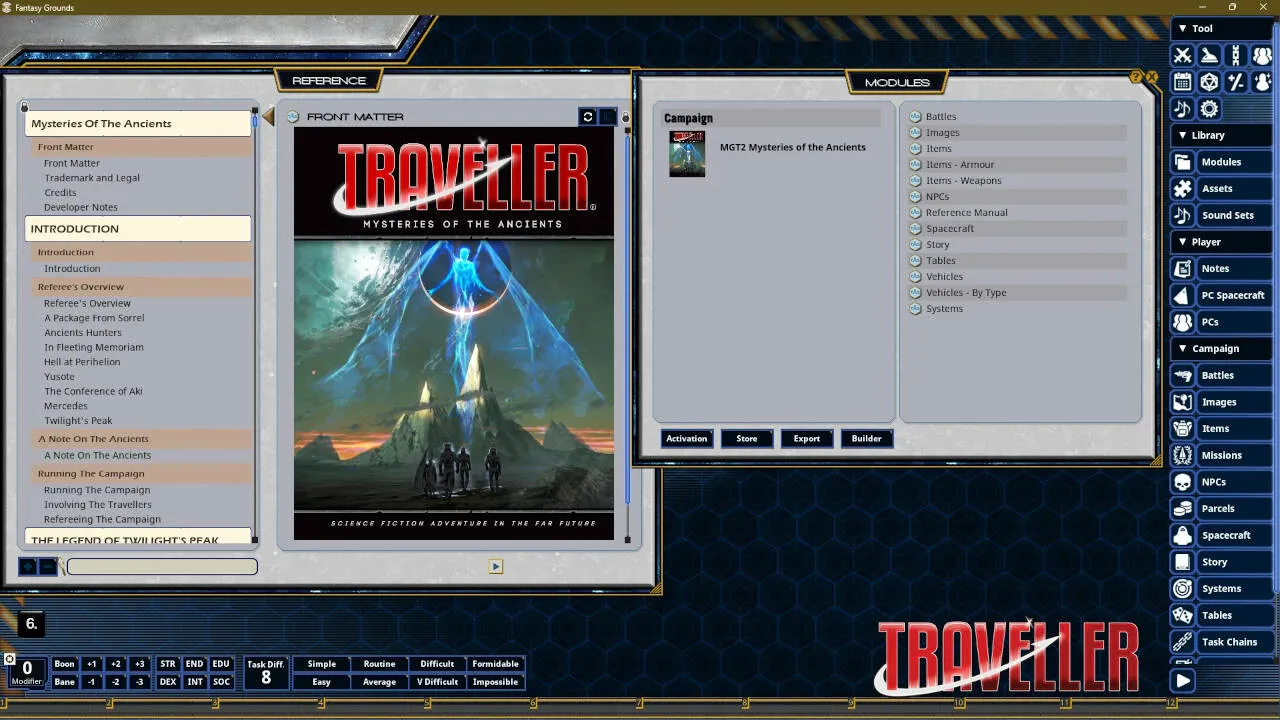 Fantasy Grounds - Mysteries of the Ancients Screenshot 4