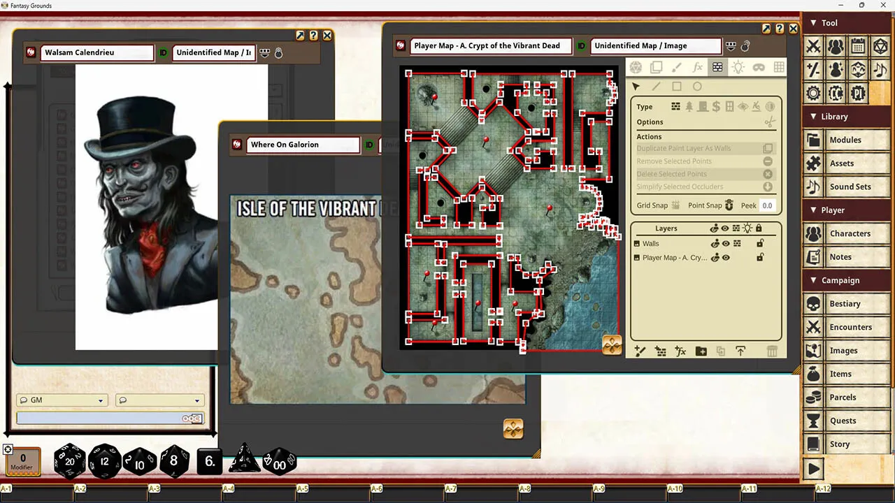 Fantasy Grounds - Pathfinder Society Scenario #5-05: The Island of the Vibrant Dead Screenshot 3