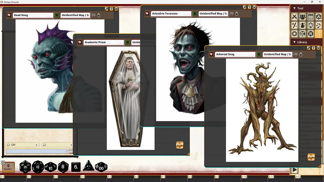 Fantasy Grounds - Pathfinder Society Scenario #5-05: The Island of the Vibrant Dead Screenshot 0
