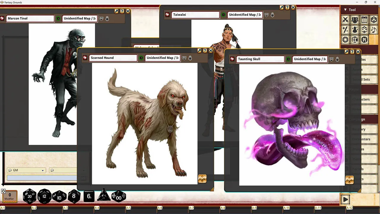 Fantasy Grounds - Pathfinder Society Scenario #5-05: The Island of the Vibrant Dead Screenshot 1