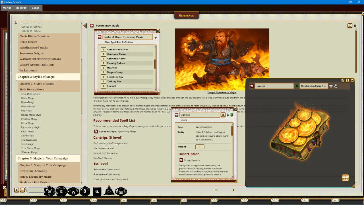 Fantasy Grounds - Deep Magic Volume 2 for 5th Edition Screenshot 7