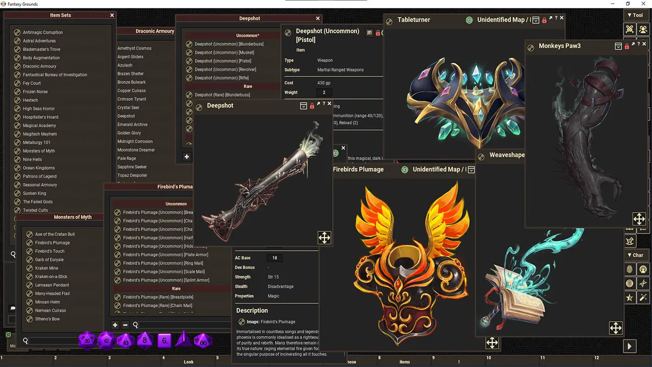 Fantasy Grounds - L'Arsene's Ledger of Treasures and Trinkets Screenshot 3