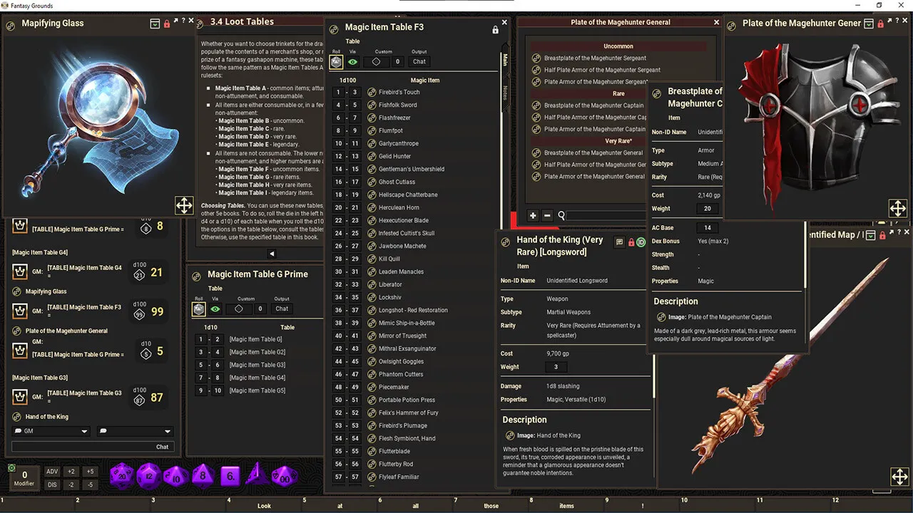 Fantasy Grounds - L'Arsene's Ledger of Treasures and Trinkets Screenshot 1