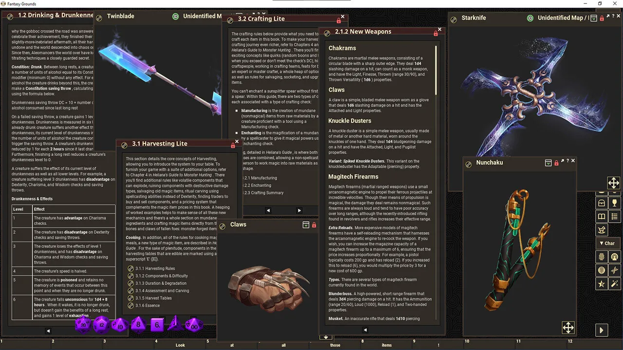Fantasy Grounds - L'Arsene's Ledger of Treasures and Trinkets Screenshot 2