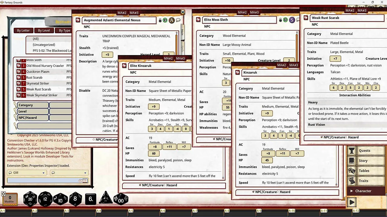 Fantasy Grounds - Pathfinder 2 RPG - Society Scenario #5-02: The Blackwood Lost Screenshot 2