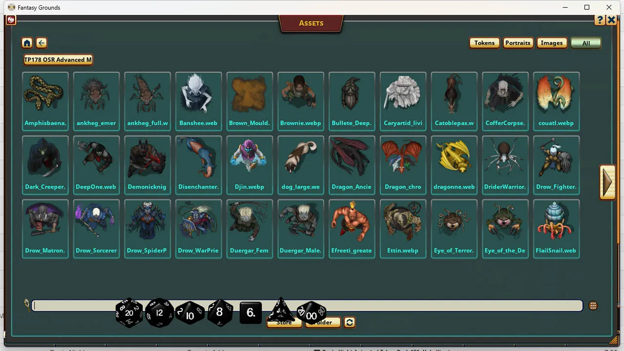 Fantasy Grounds - Devin Night Pack 178: OSR Advanced Monsters Screenshot 0