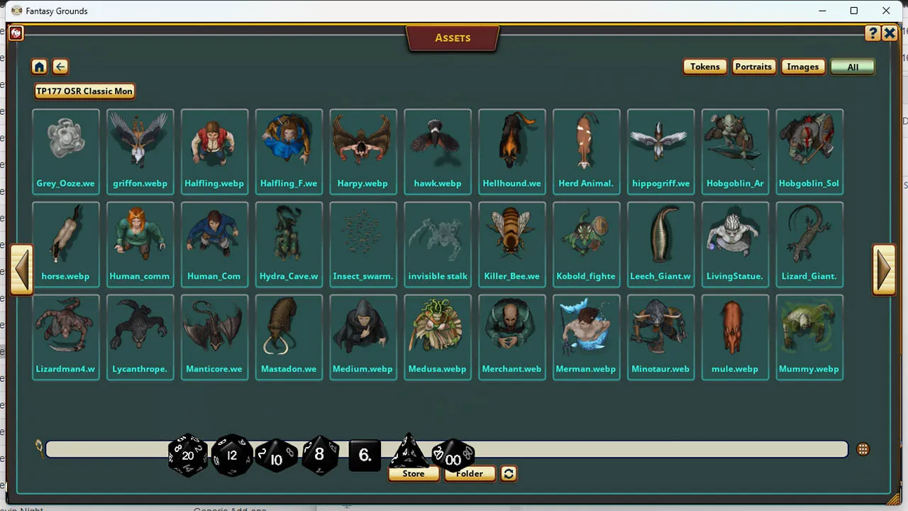 Fantasy Grounds - Devin Night Pack 177: OSR Classic Monsters Screenshot 1