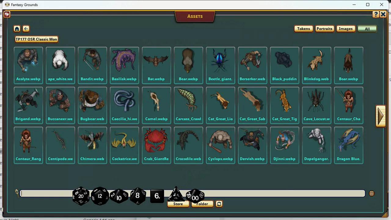 Fantasy Grounds - Devin Night Pack 177: OSR Classic Monsters Screenshot 2