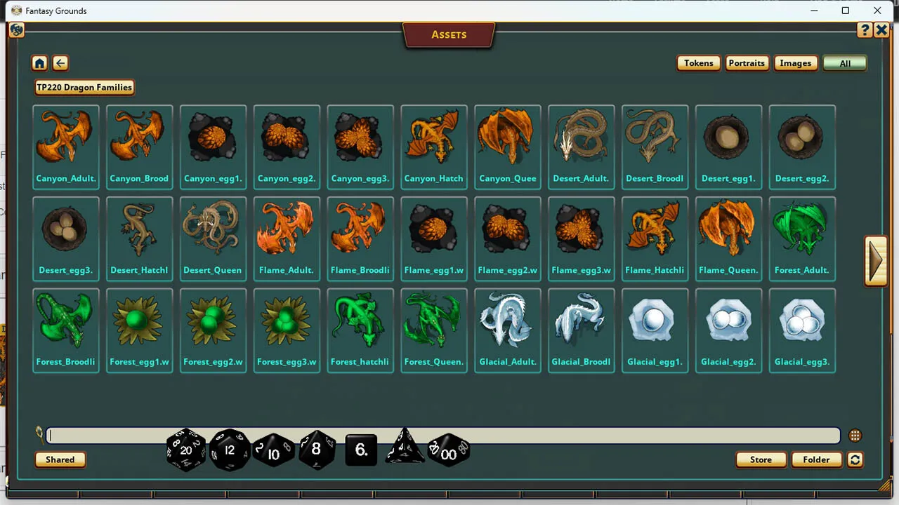 Fantasy Grounds - Devin Night Pack 220: Dragon Families Screenshot 4