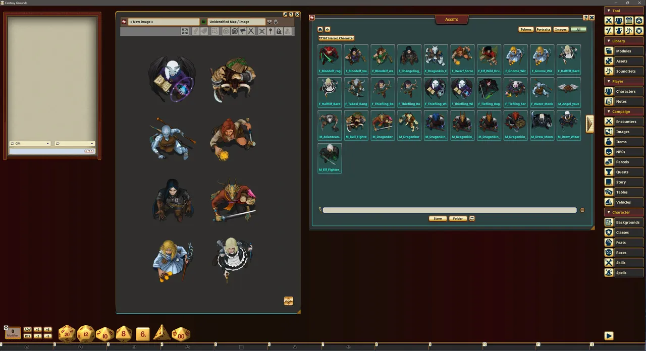 Fantasy Grounds - Devin Night Pack 167: Heroic Characters 34 Screenshot 1