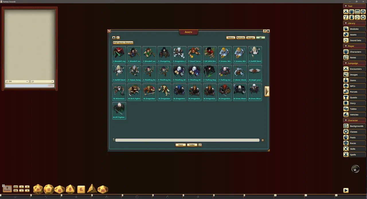 Fantasy Grounds - Devin Night Pack 167: Heroic Characters 34 Screenshot 0