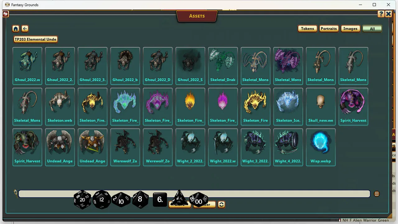 Fantasy Grounds - Devin Night Pack 203: Elemental Undead Screenshot 1