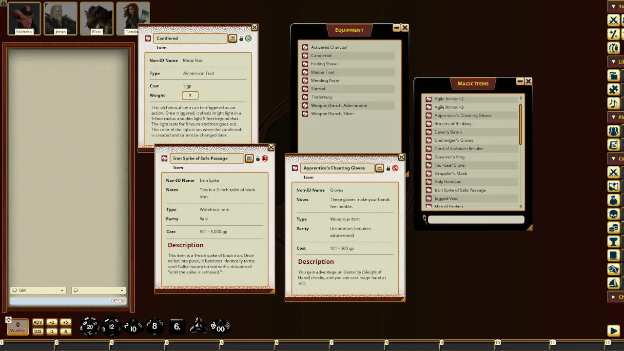 Fantasy Grounds - Aegis of Empires 6: Knight Fall in Old Curgantium (5E) Screenshot 1