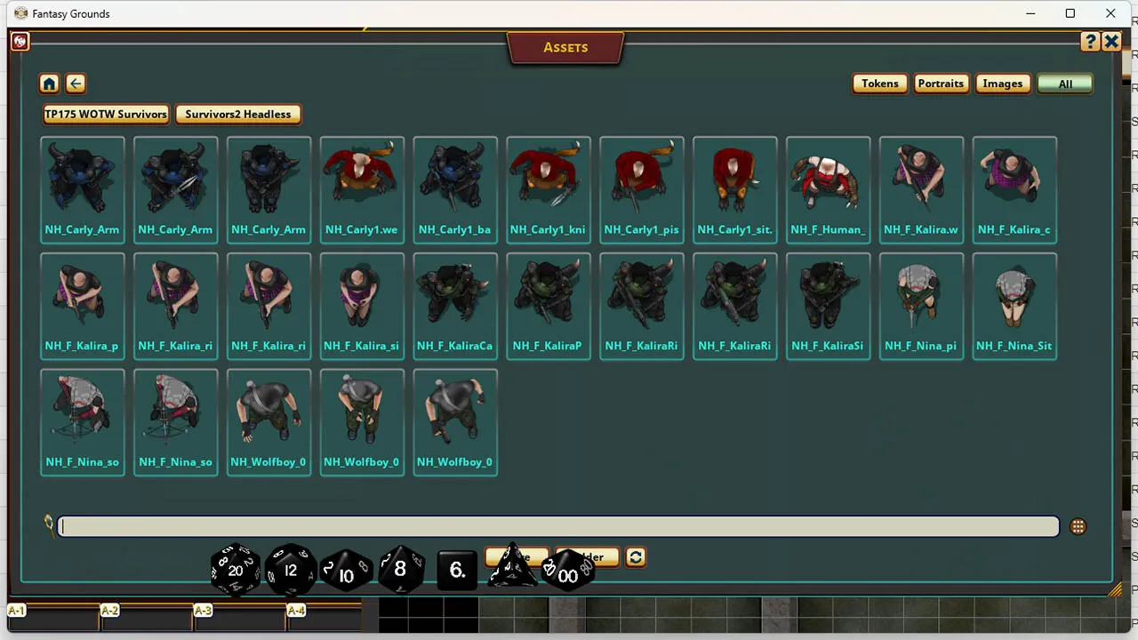Fantasy Grounds - Devin Night Pack 175: WOTW Survivors 2 Screenshot 1