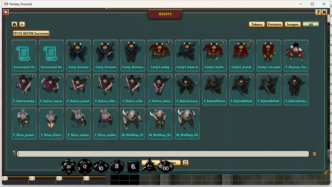 Fantasy Grounds - Devin Night Pack 175: WOTW Survivors 2 Screenshot 0