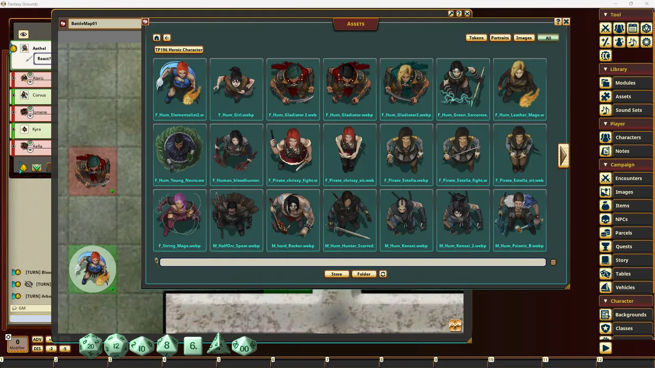 Fantasy Grounds - Devin Night Pack 196: Heroic Characters 37 Screenshot 3