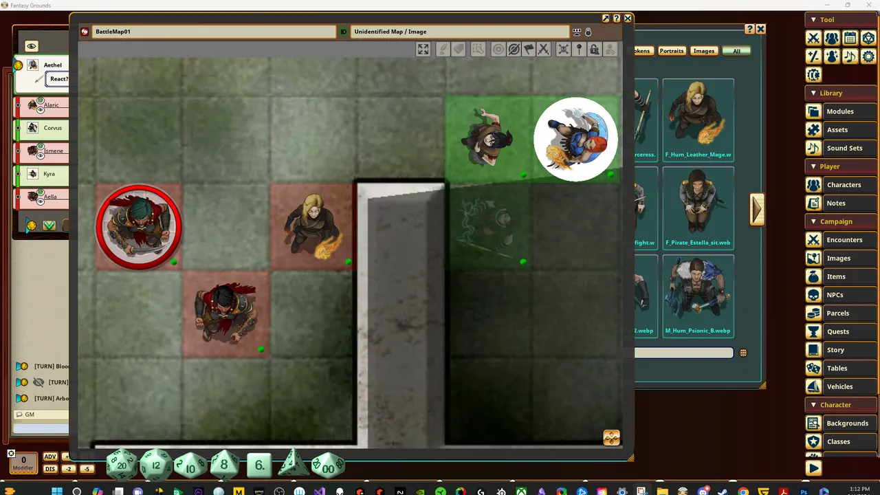 Fantasy Grounds - Devin Night Pack 196: Heroic Characters 37 Screenshot 4