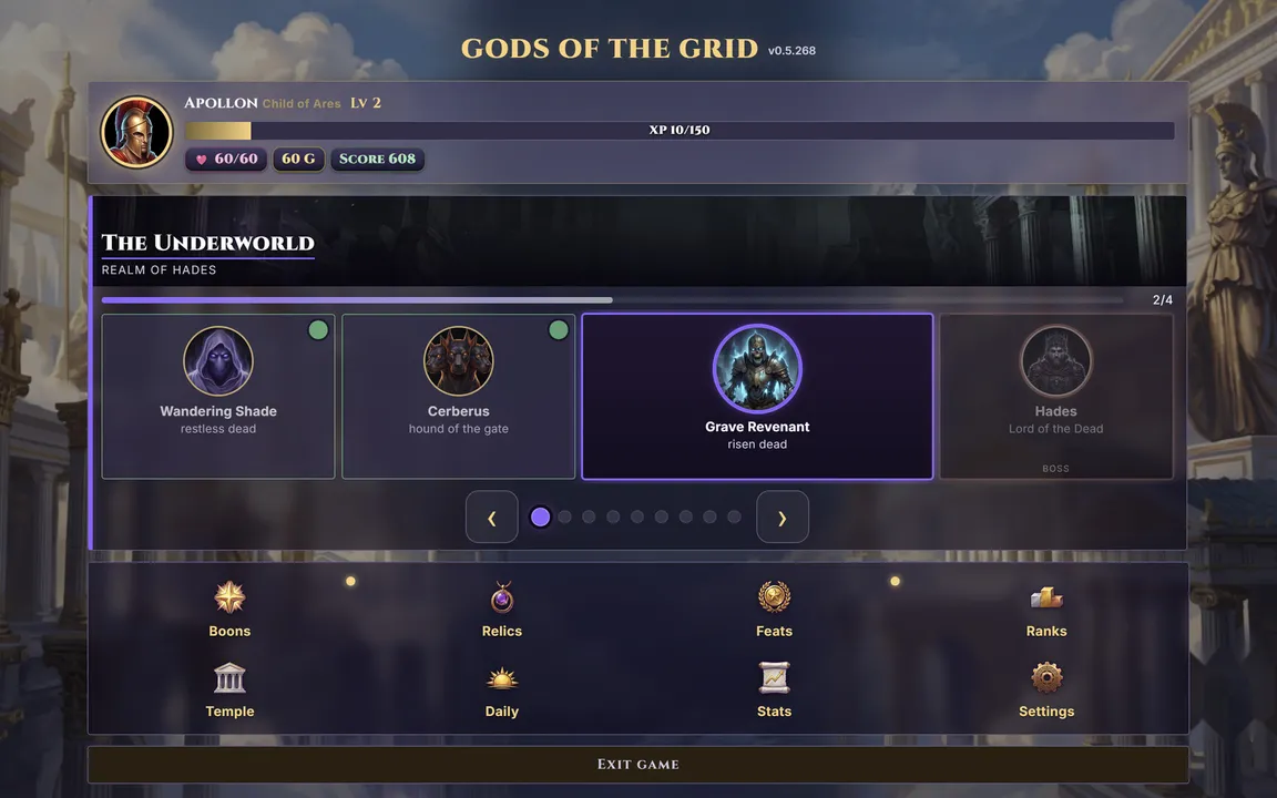 Gods of the Grid Screenshot 5