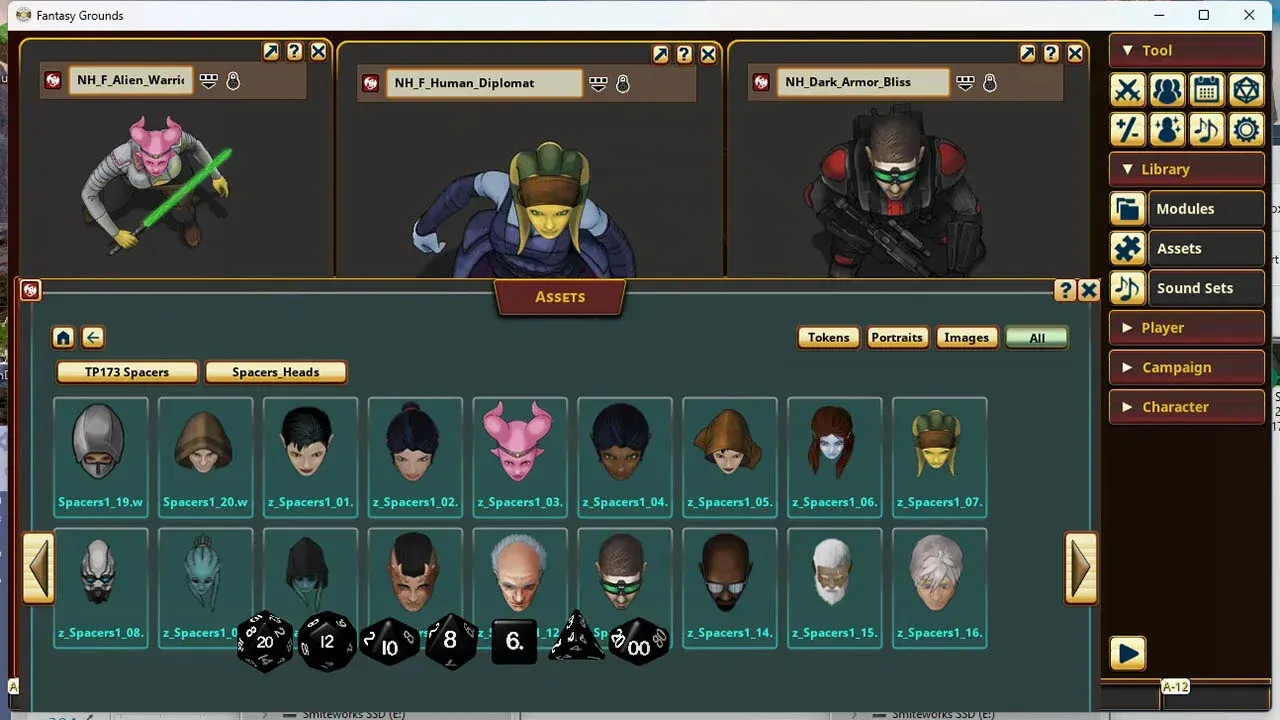 Fantasy Grounds - Devin Night Pack 173: Spacers Screenshot 1