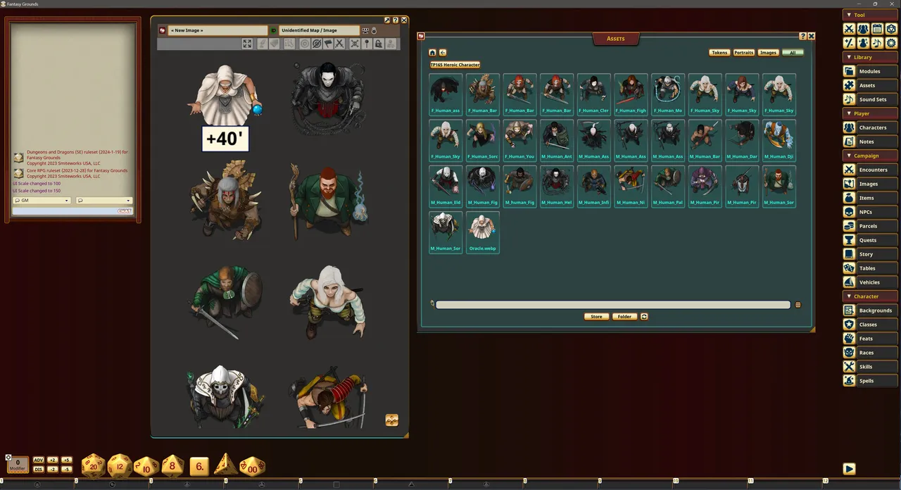 Fantasy Grounds - Devin Night Pack 165: Heroic Characters 32 Screenshot 1