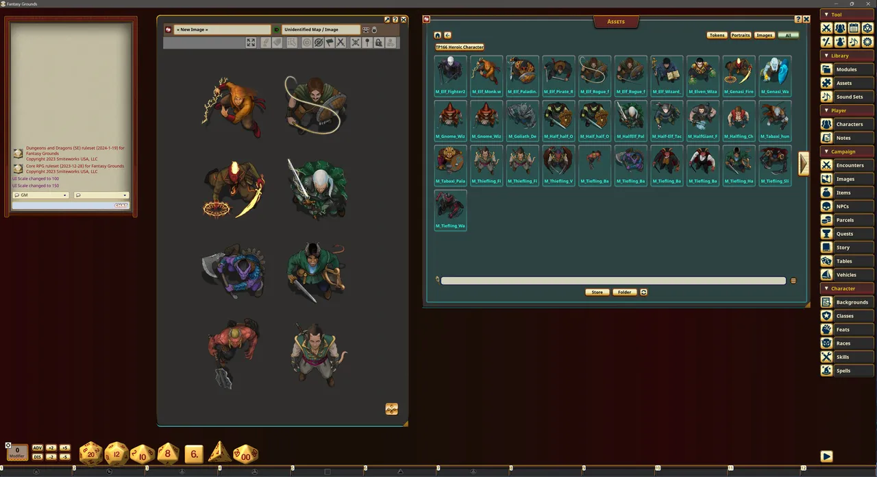 Fantasy Grounds - Devin Night Pack 166: Heroic Characters 33 Screenshot 1