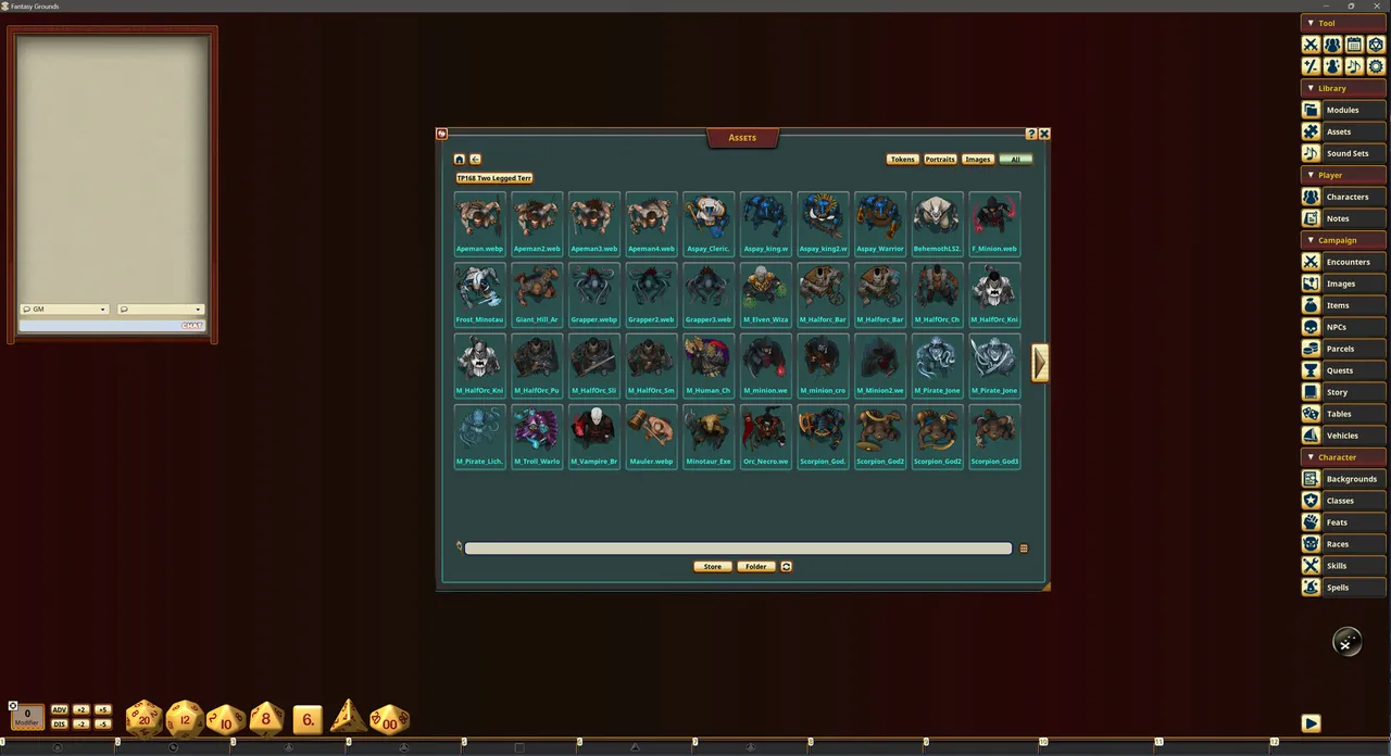 Fantasy Grounds - Devin Night Pack 168: Two Legged Terrors Screenshot 0