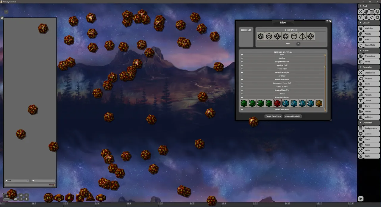 Fantasy Grounds - Stars and Clovers Dice Pack Screenshot 2