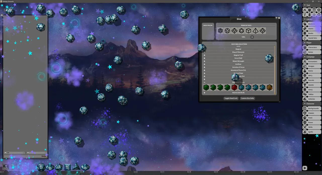 Fantasy Grounds - Stars and Clovers Dice Pack Screenshot 6