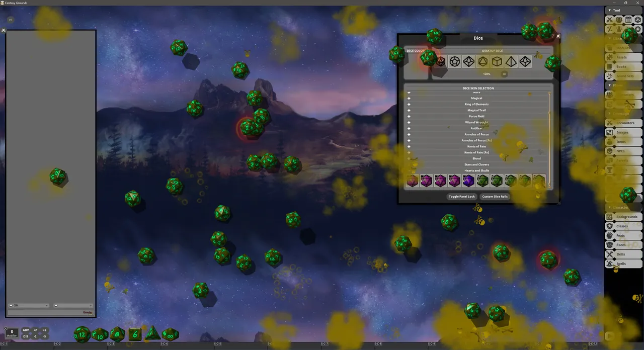 Fantasy Grounds - Hearts and Skulls Dice Pack Screenshot 5