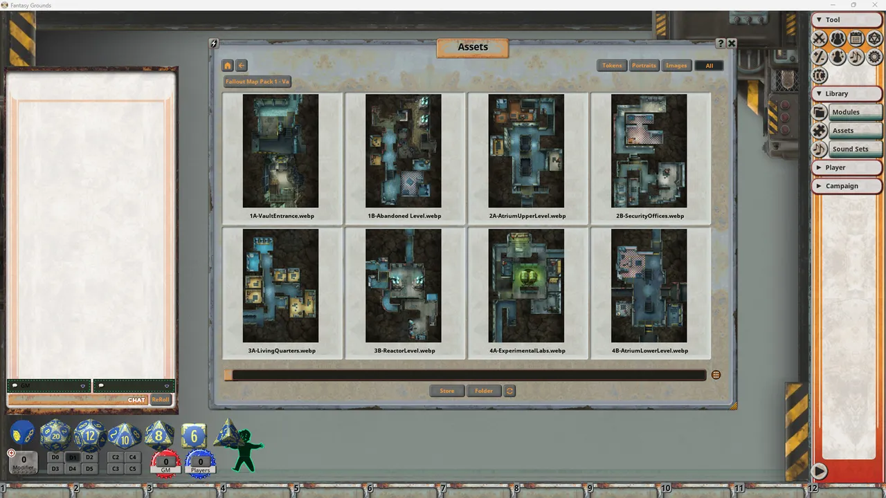 Fantasy Grounds - Fallout Map Pack 1 - Vault Screenshot 3