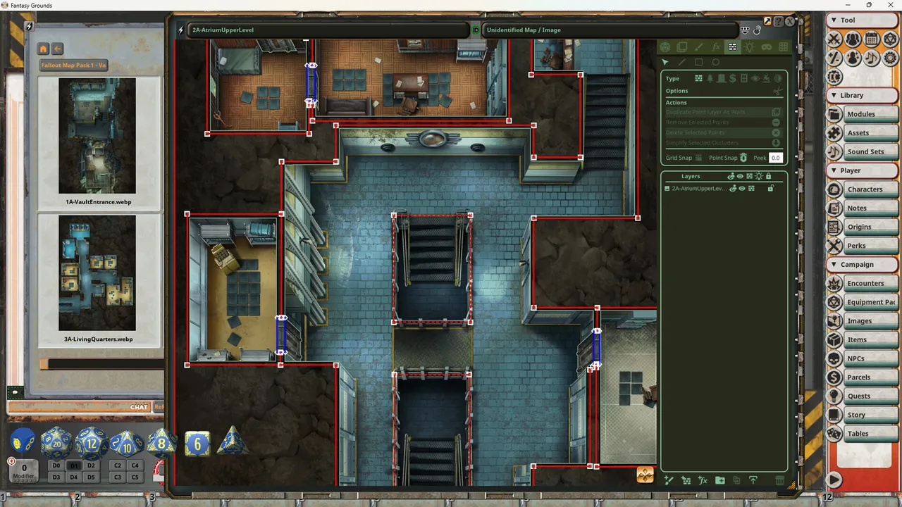 Fantasy Grounds - Fallout Map Pack 1 - Vault Screenshot 1