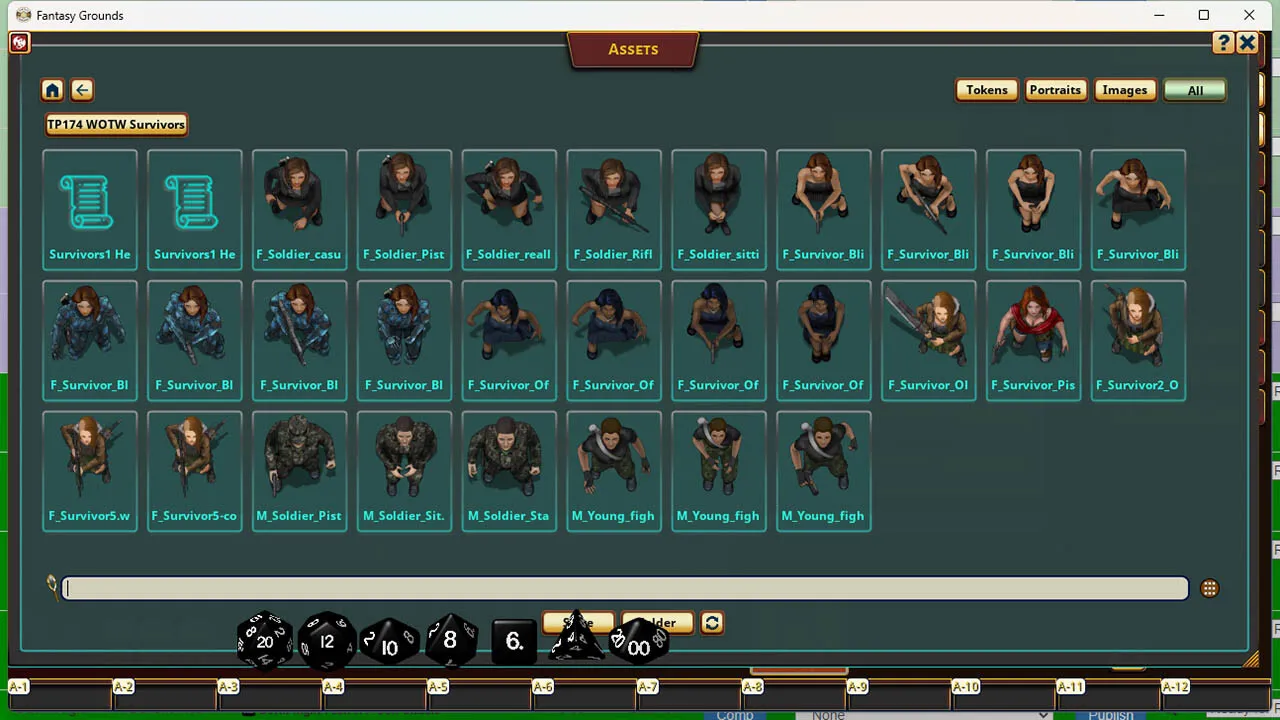 Fantasy Grounds - Devin Night Pack 174: WOTW Survivors 1 Screenshot 3