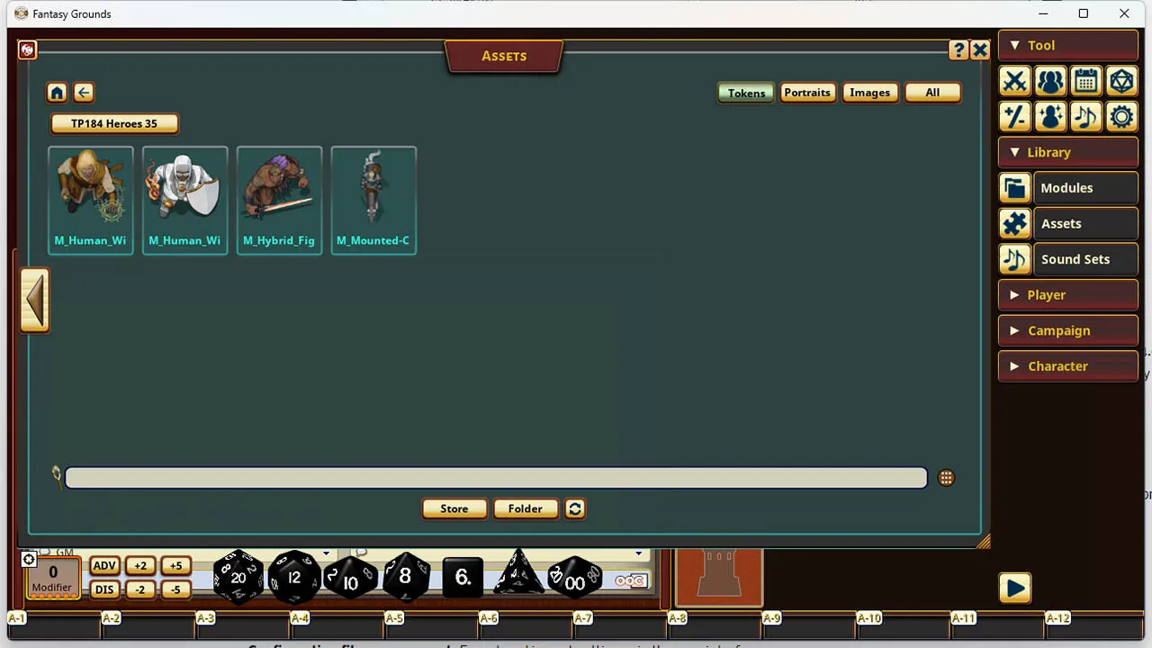 Fantasy Grounds - Devin Night Pack 184: Heroic Characters 35 Screenshot 0