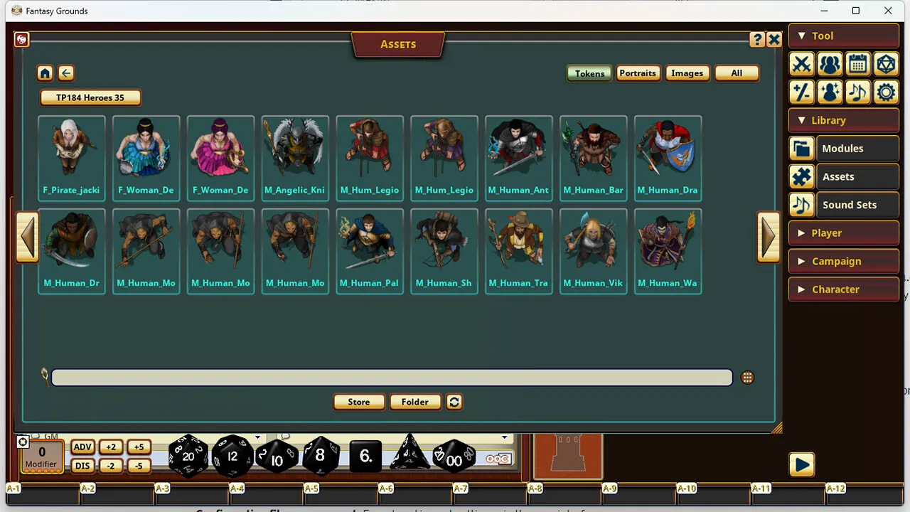 Fantasy Grounds - Devin Night Pack 184: Heroic Characters 35 Screenshot 3
