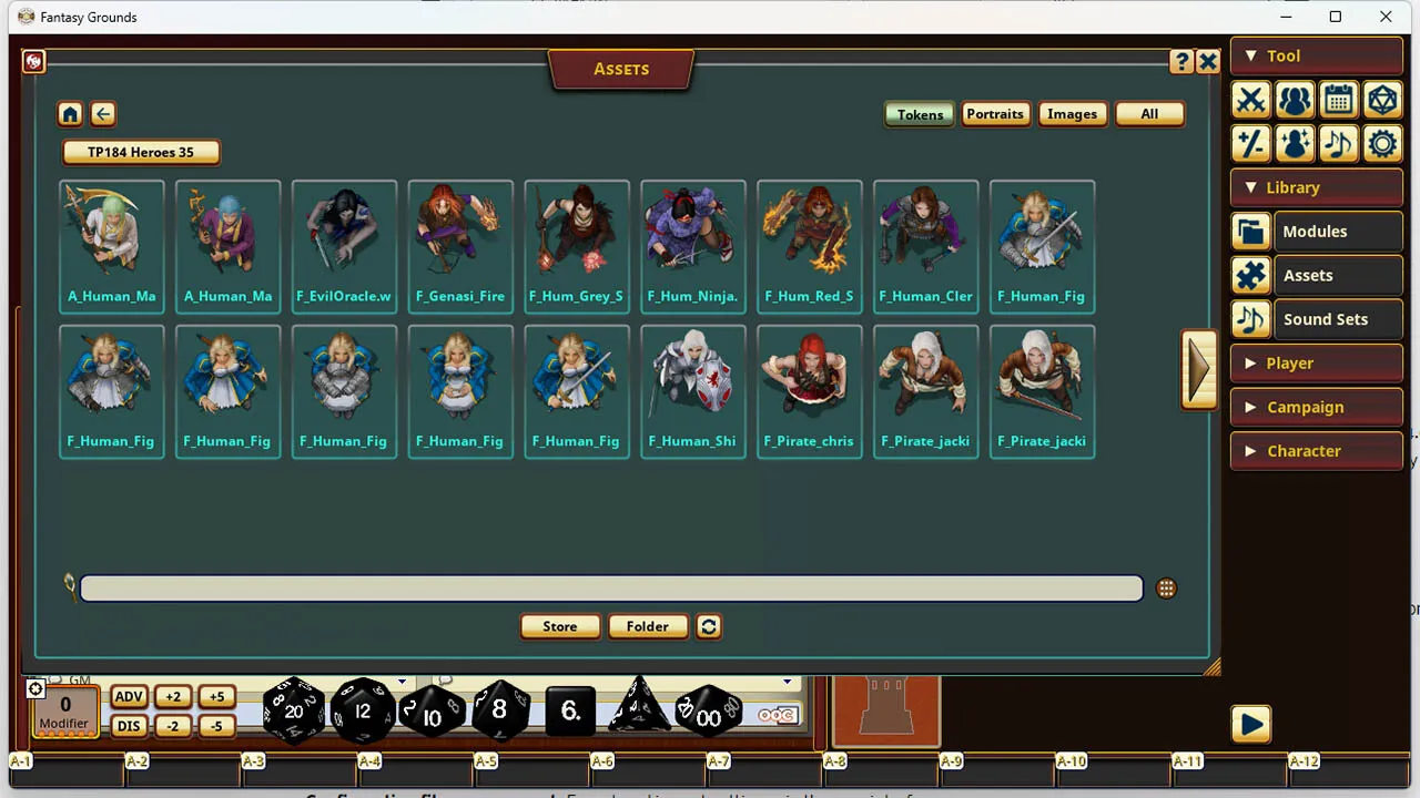Fantasy Grounds - Devin Night Pack 184: Heroic Characters 35 Screenshot 2