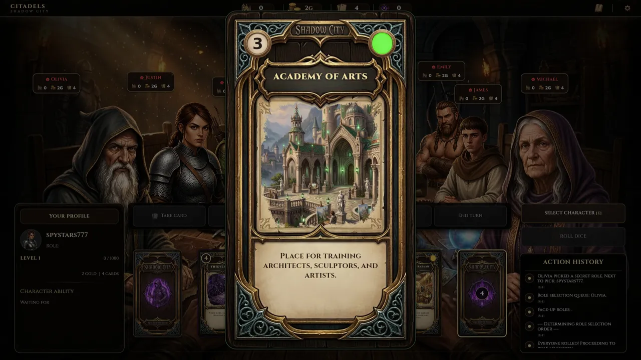 Citadels - Shadow City Screenshot 1