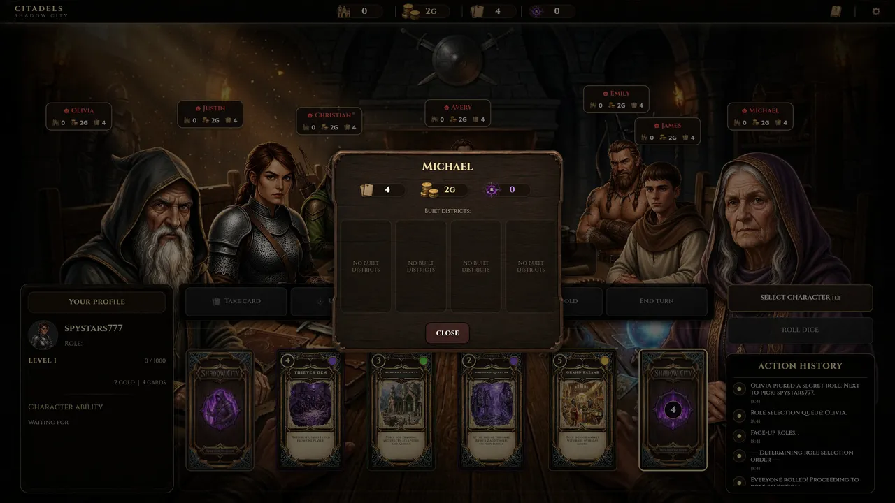 Citadels - Shadow City Screenshot 2