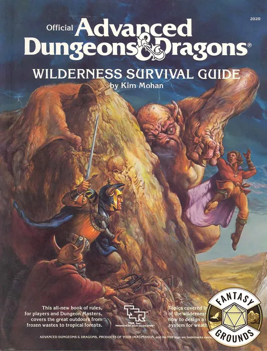 Fantasy Grounds - D&D Classics: Wilderness Survival Guide (1E) Screenshot 5