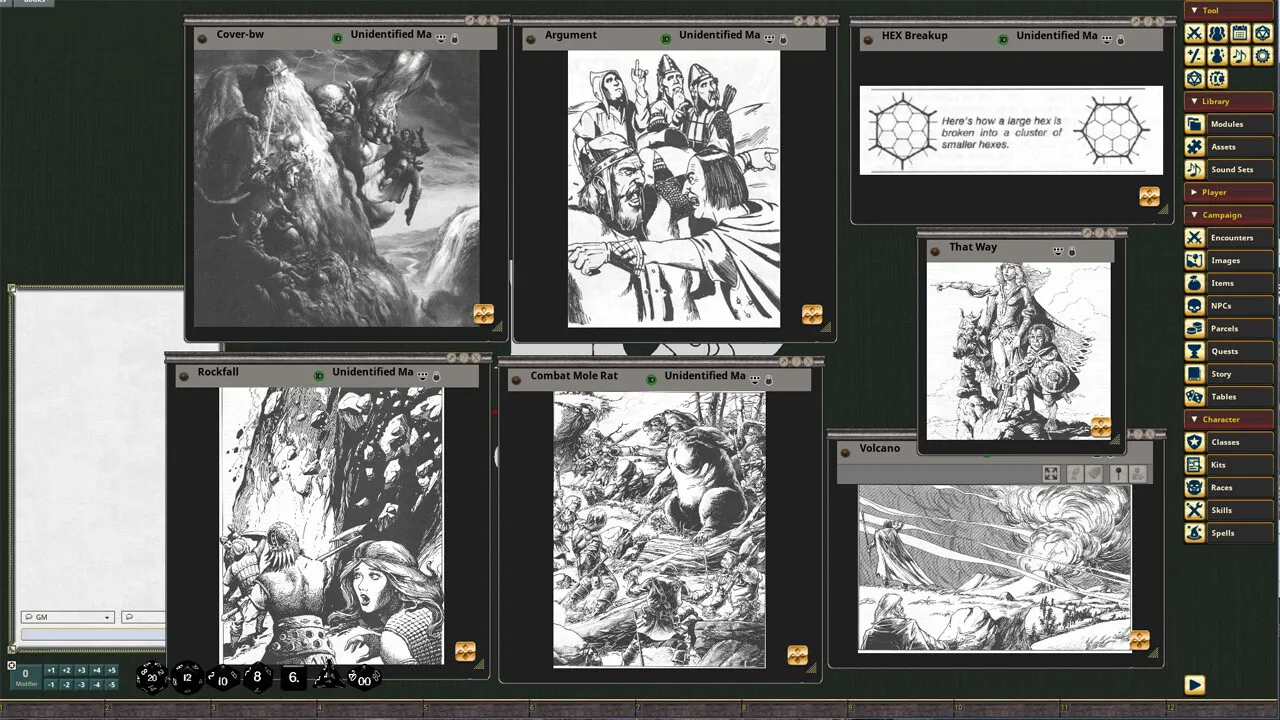 Fantasy Grounds - D&D Classics: Wilderness Survival Guide (1E) Screenshot 3