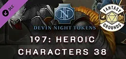 Fantasy Grounds - Devin Night Pack 197: Heroic Characters 38