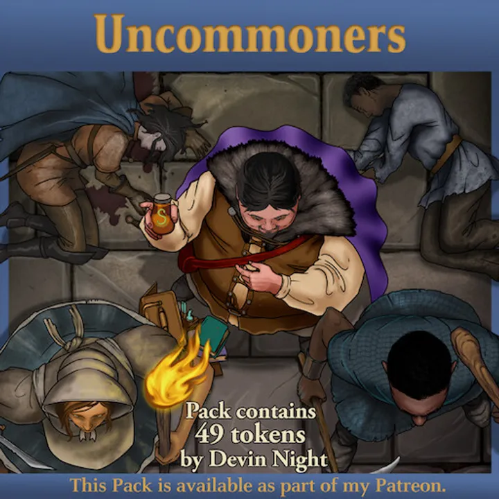 Fantasy Grounds - Devin Night Pack 200: Uncommoners Screenshot 3
