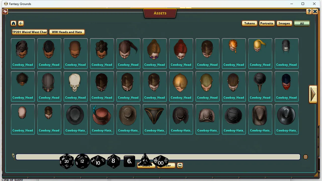 Fantasy Grounds - Devin Night Pack 201: Weird West Characters Screenshot 2
