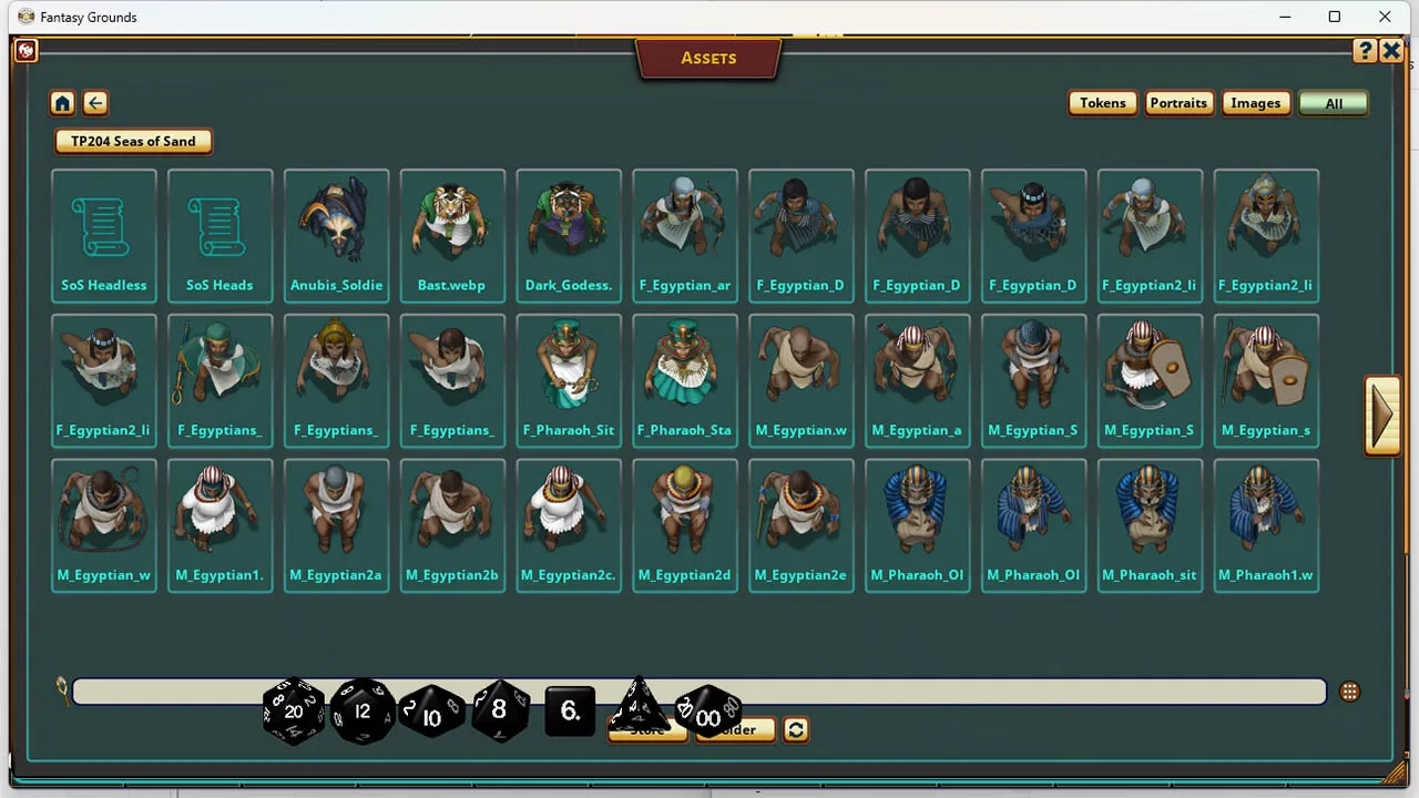 Fantasy Grounds - Devin Night Pack 204: Seas of Sand Screenshot 1