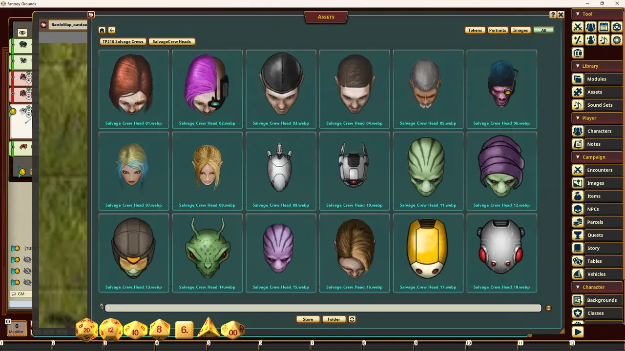 Fantasy Grounds - Devin Night Pack 210: Salvage Crews Screenshot 0
